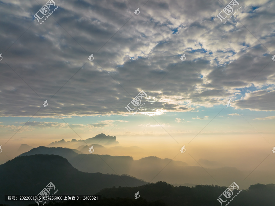 容县都峤山风景区风光