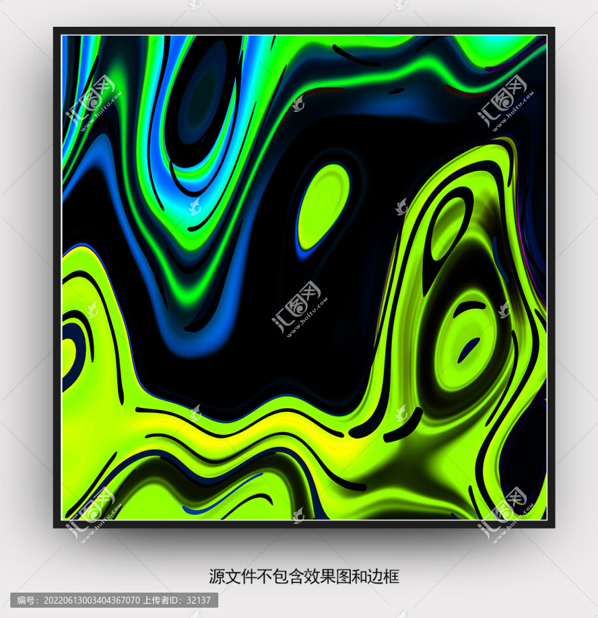 創(chuàng)意復(fù)古抽象畫