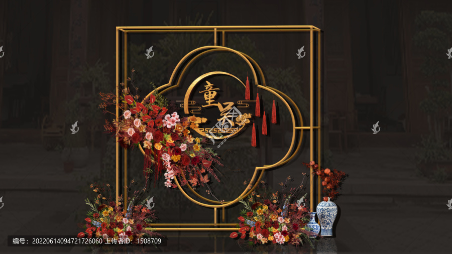 紅色中式婚禮小眾婚禮