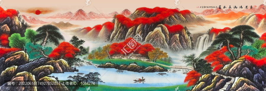 聚寶盆風(fēng)水畫