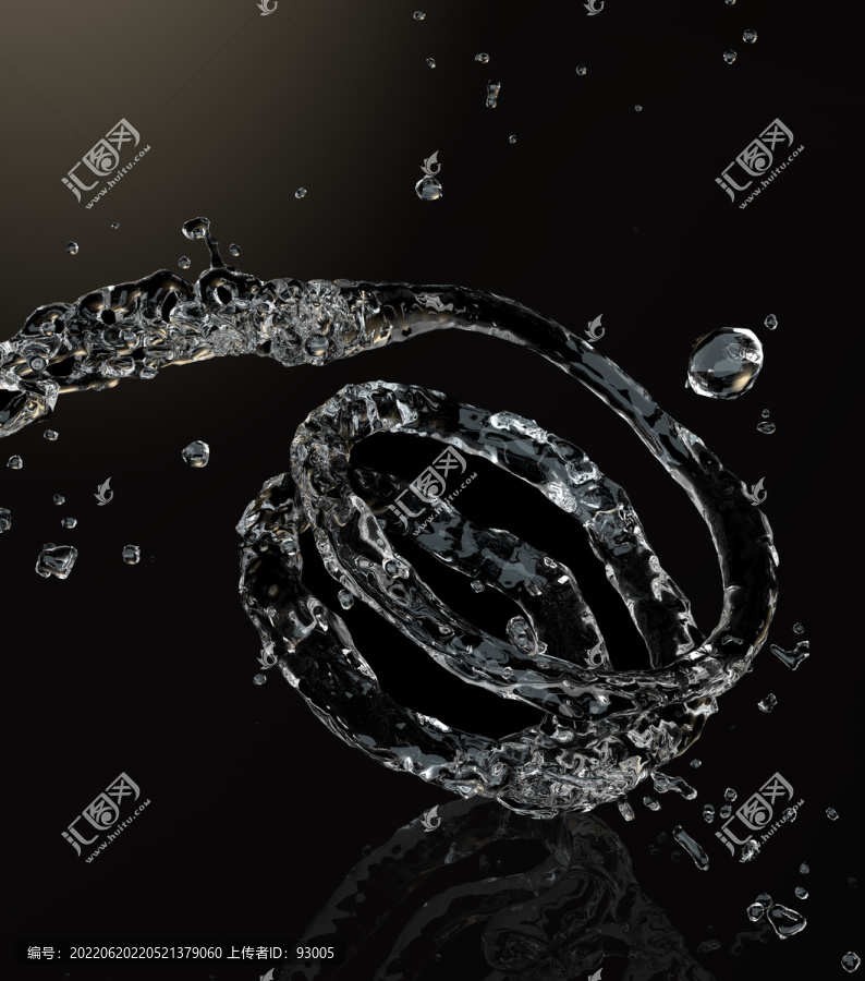 水花水紋