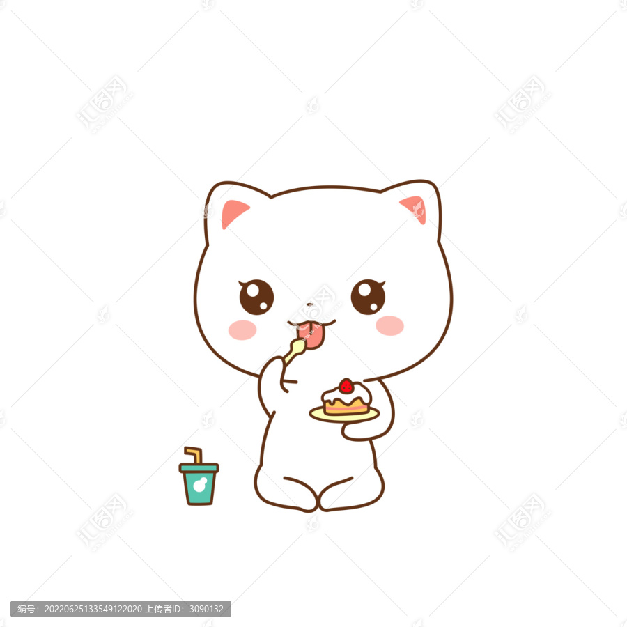 可愛開心的貓貓