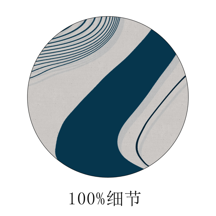 幾何線條抽象裝飾畫