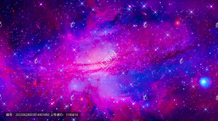 五彩星空