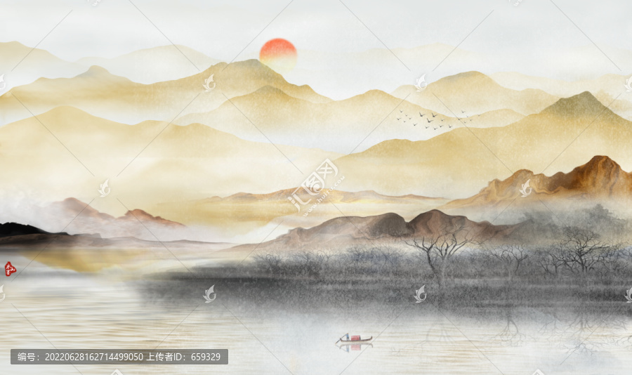 水墨山水