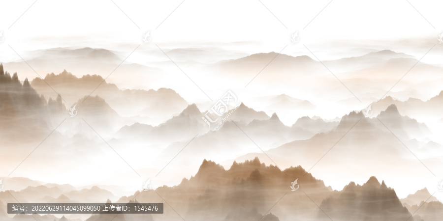 水墨山水畫