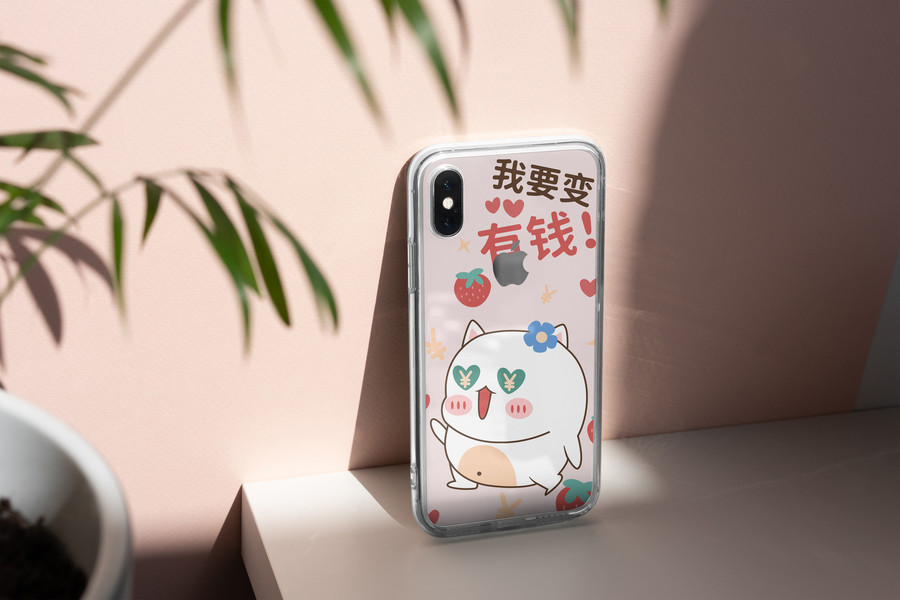 可愛(ài)貓咪手機(jī)殼圖案