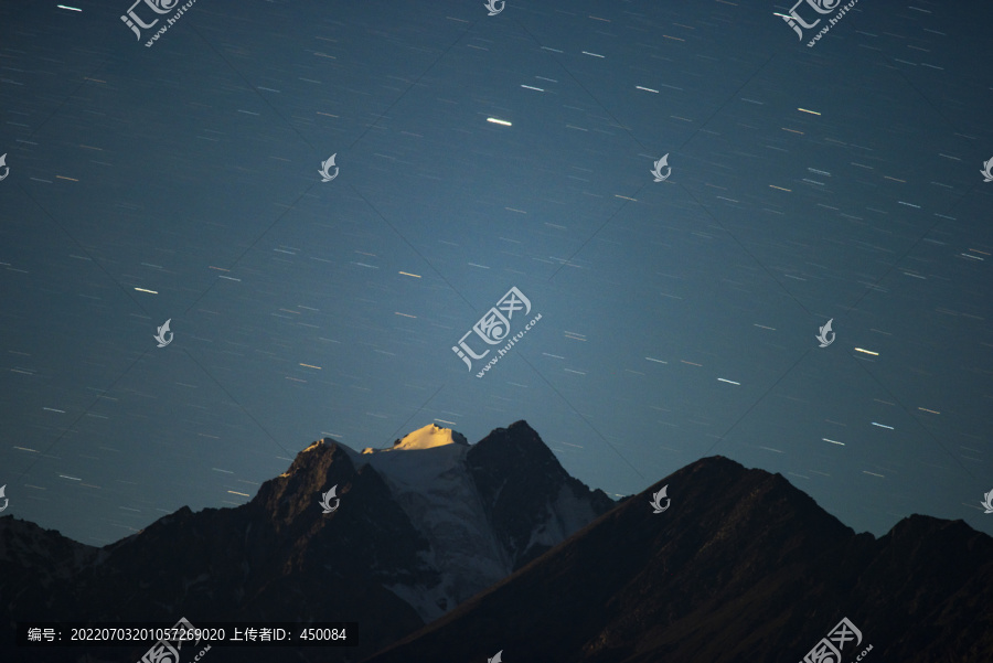 雪山星空
