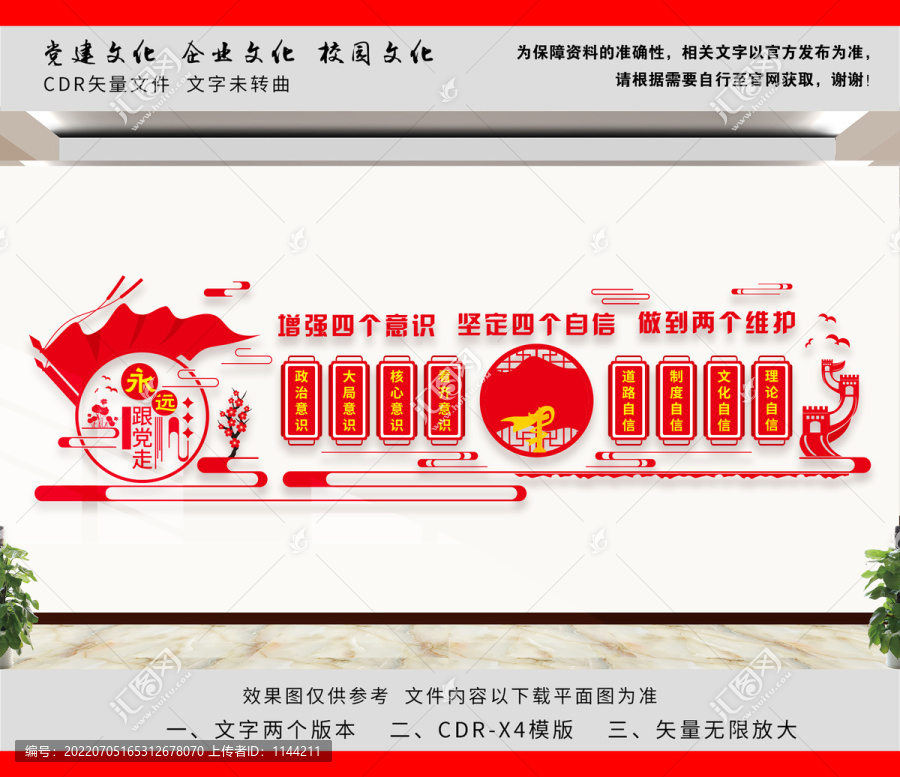 四個(gè)意識四個(gè)自信兩個(gè)維護(hù)