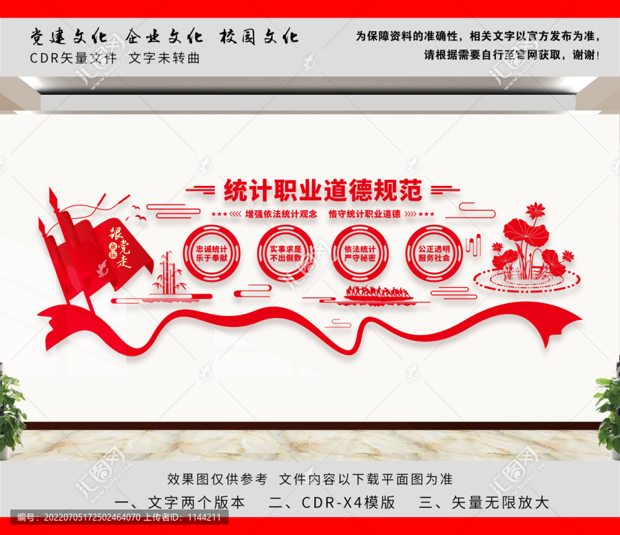 統(tǒng)計(jì)文化墻