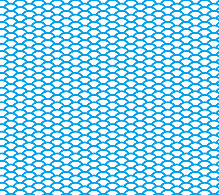 矢量魚鱗紋