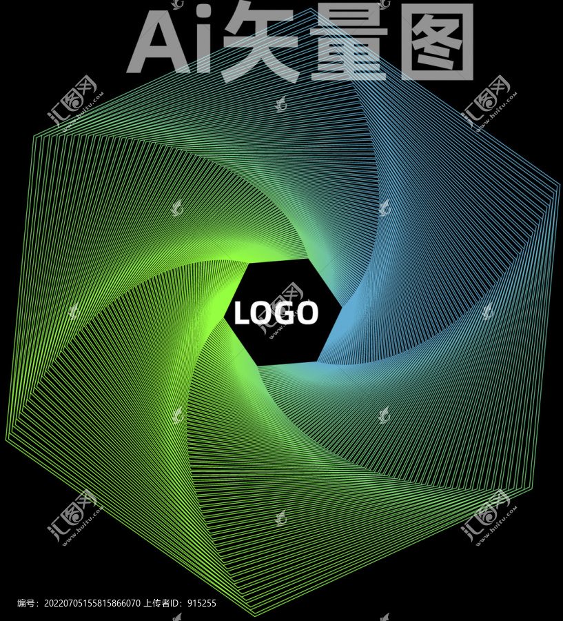 螺旋線條