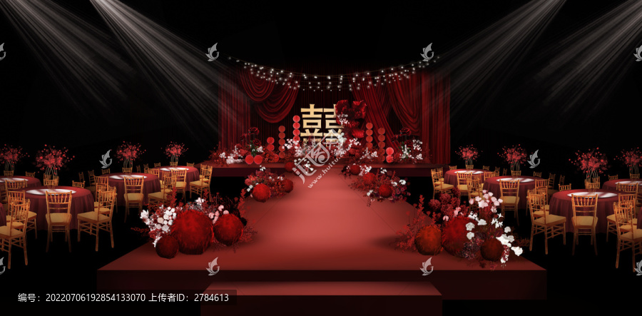 紅色新中式婚禮