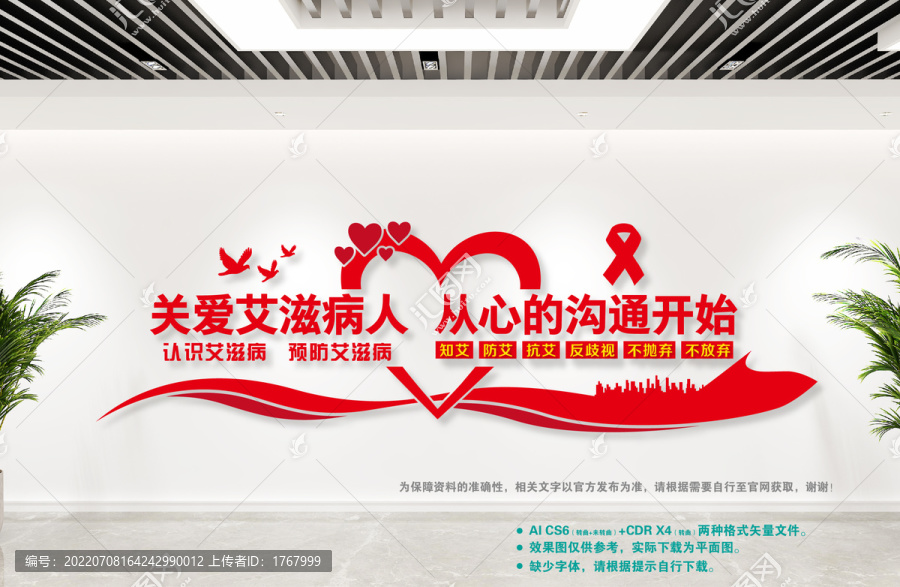 預(yù)防艾滋病文化墻