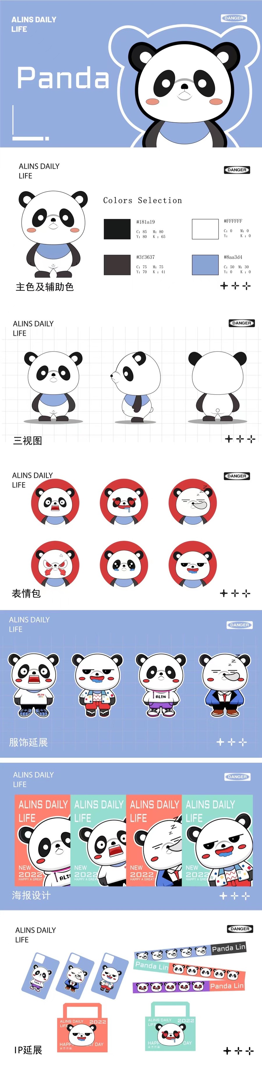 原創(chuàng)熊貓吉祥物形象設(shè)計(jì)
