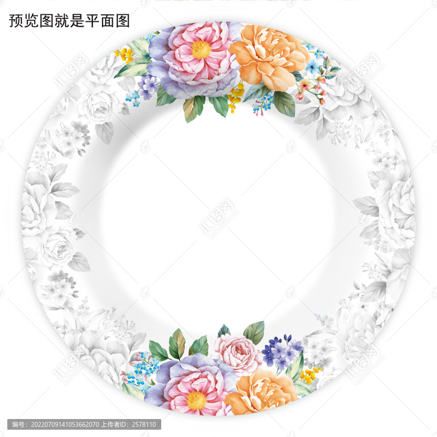 花卉花面