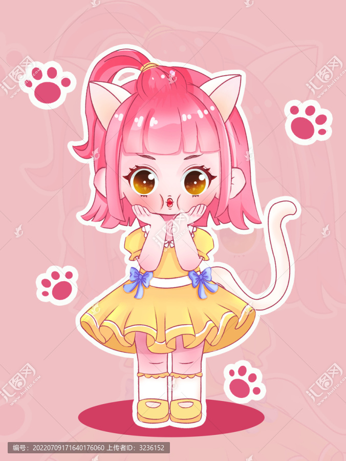 貓咪擬人IP形象設(shè)計(jì)