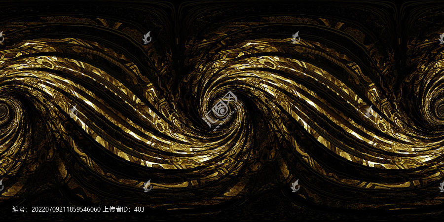 奢華金色無縫拼接圖案背景