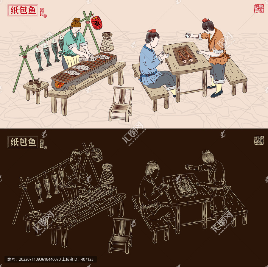 紙包魚(yú)