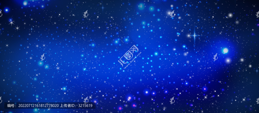 藍(lán)色夢(mèng)幻星空