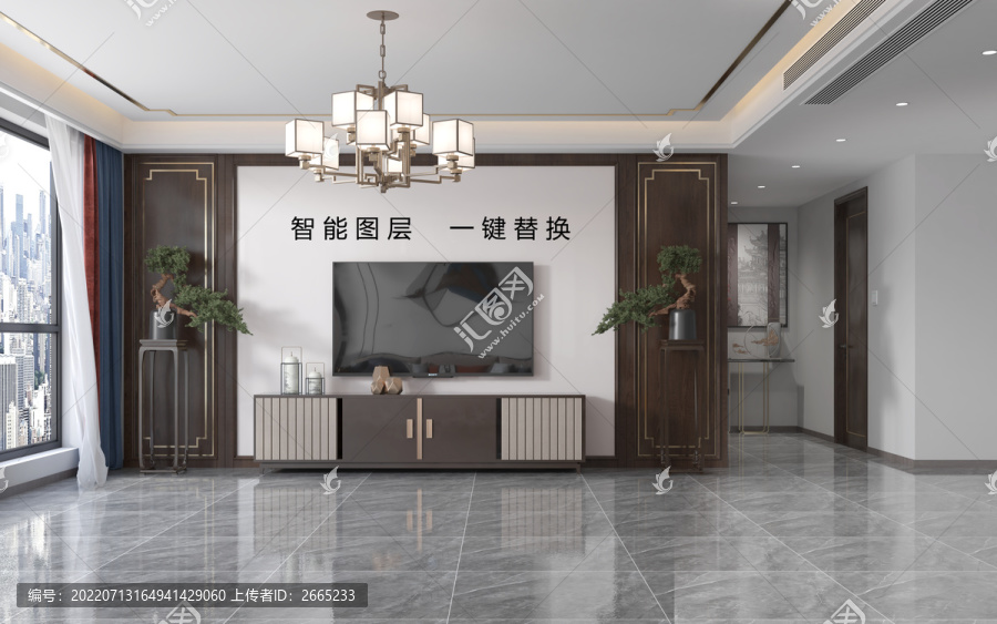 超高清墻布壁紙室內(nèi)背景樣機(jī)