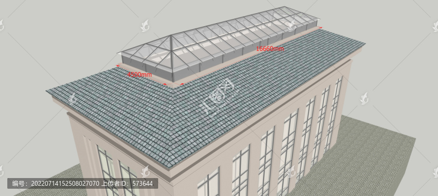 楼顶玻璃顶设计