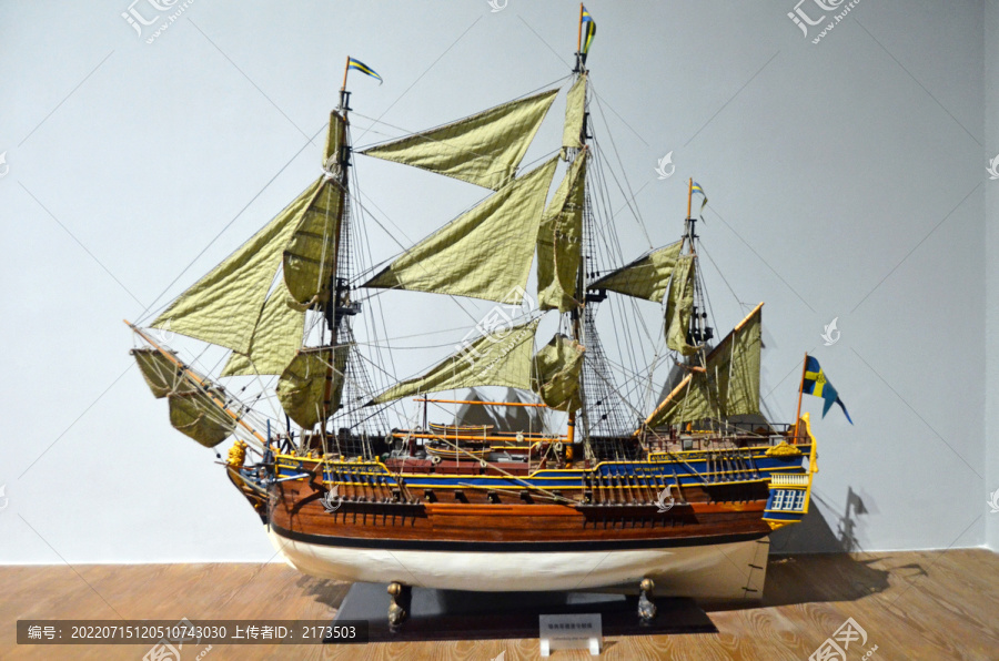 古代海船模型