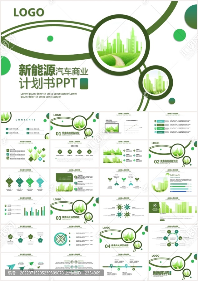 新能源汽車商業(yè)計劃書PPT