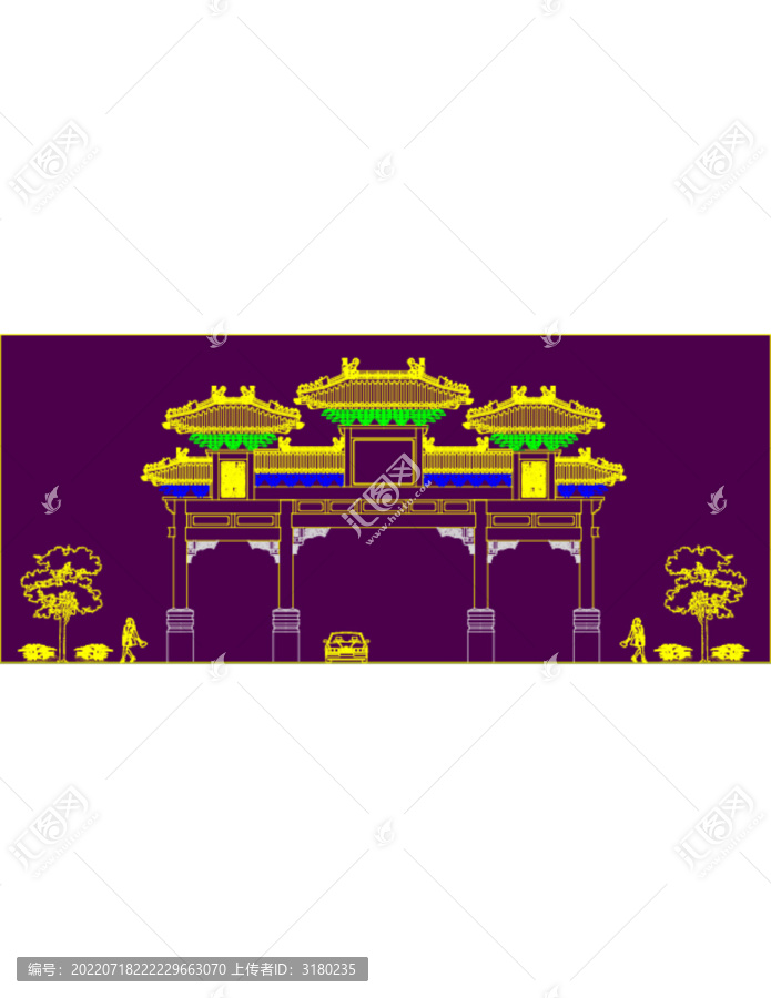 古建牌樓牌坊
