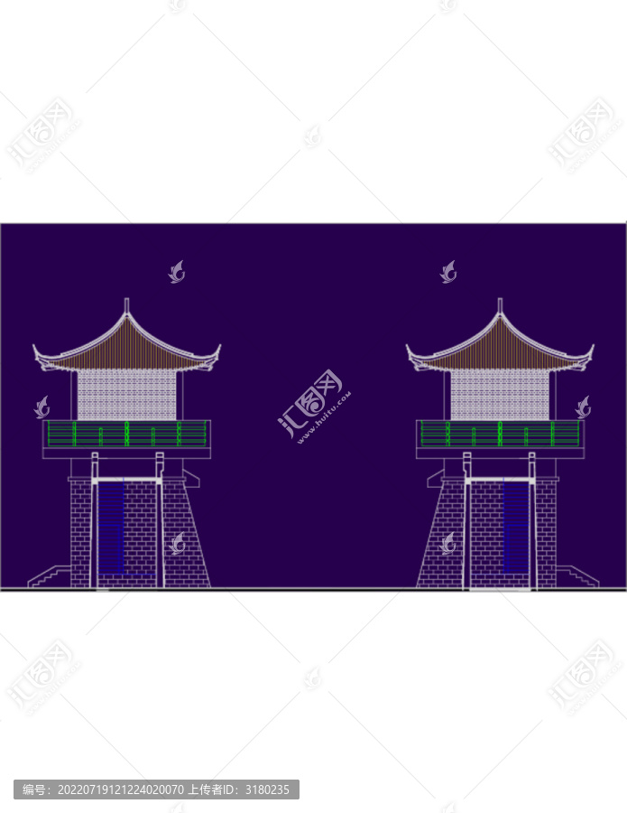 景區(qū)門樓