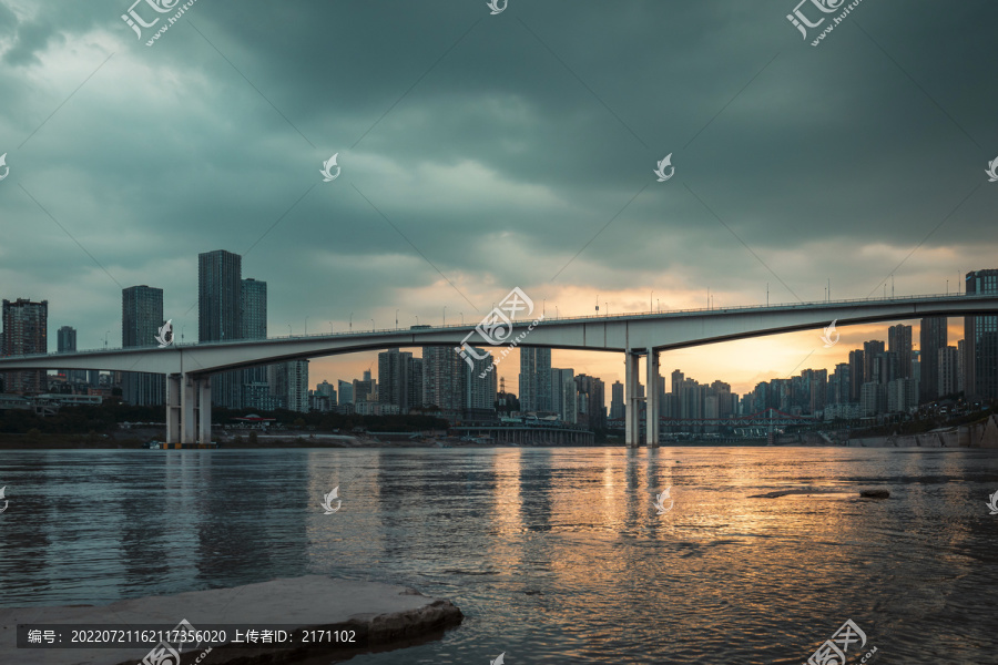 黄花园大桥风景