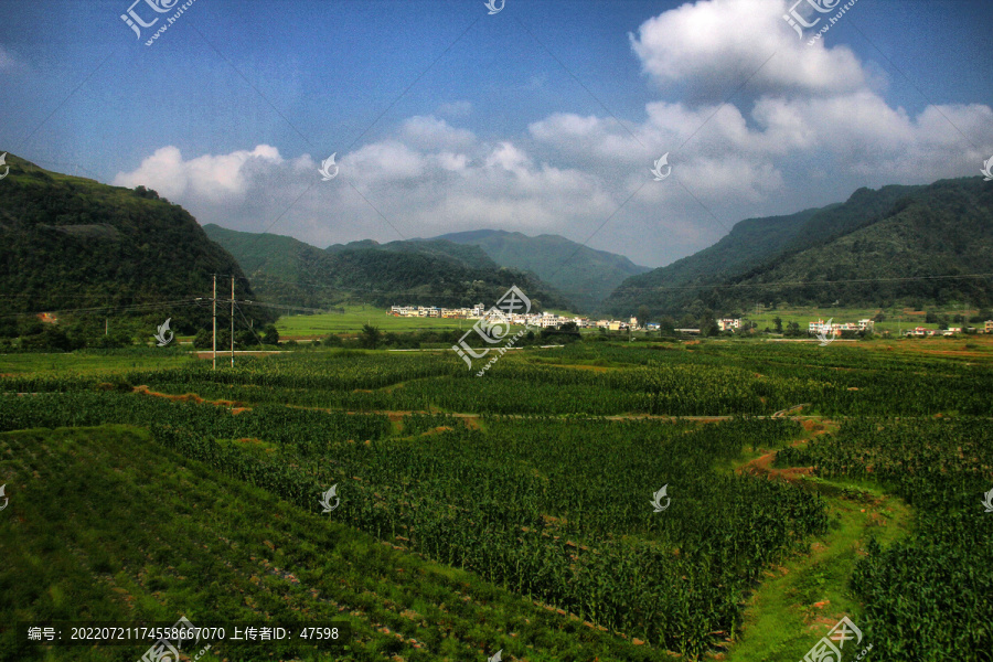 滇黔铁路沿线风景