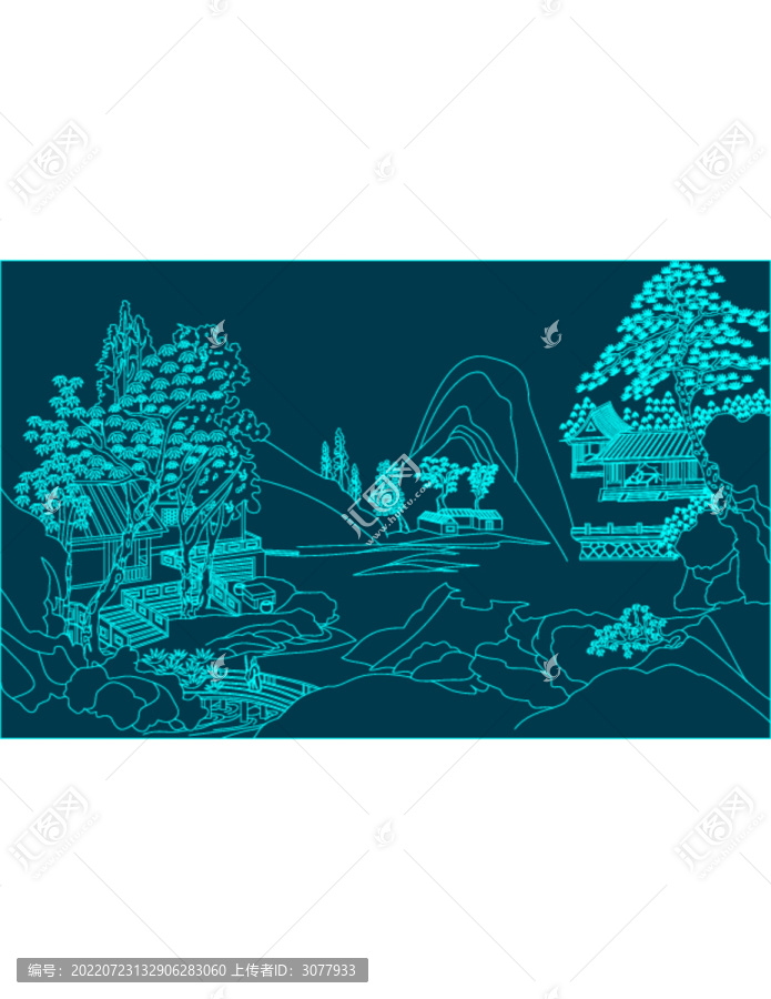 林泉高致圖