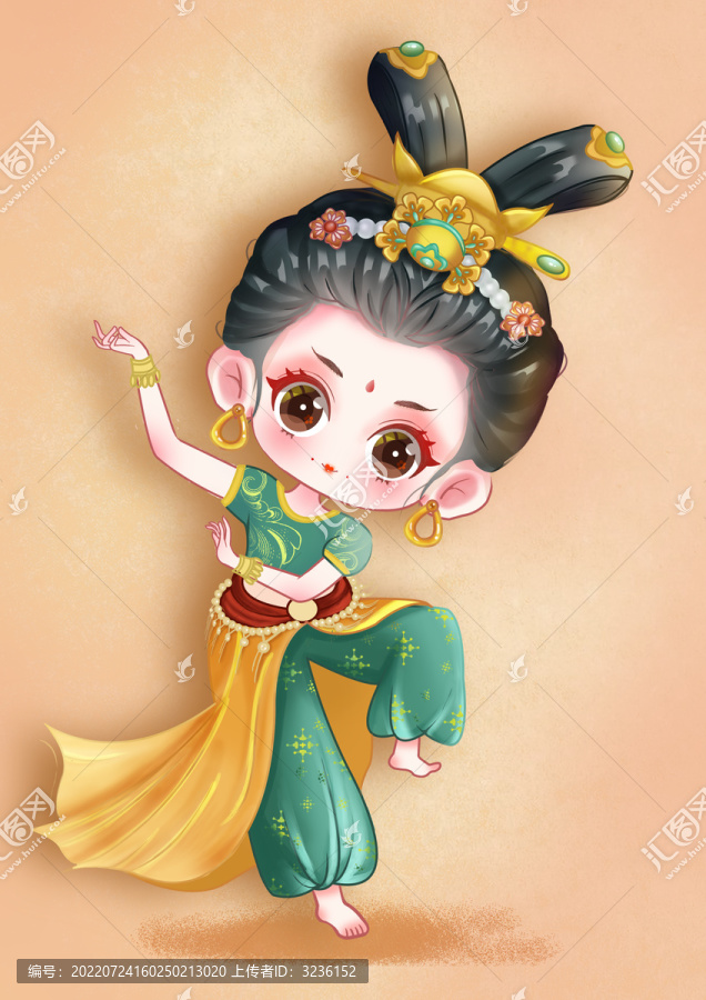 Q版敦煌飛天