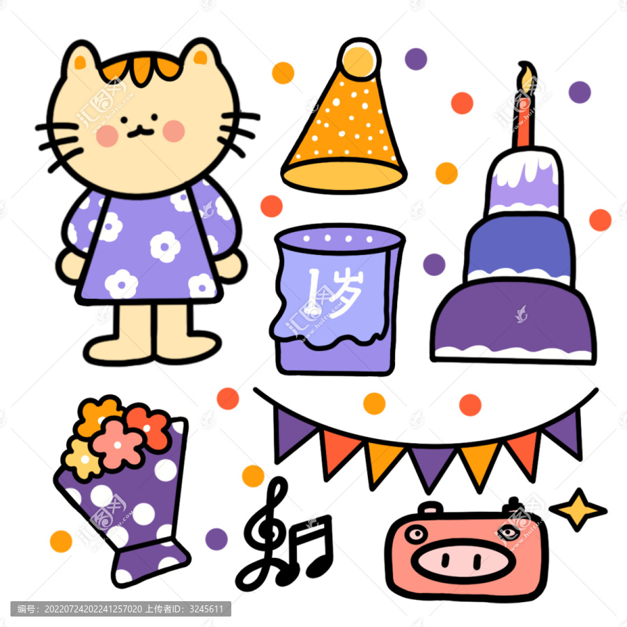 生日貼紙