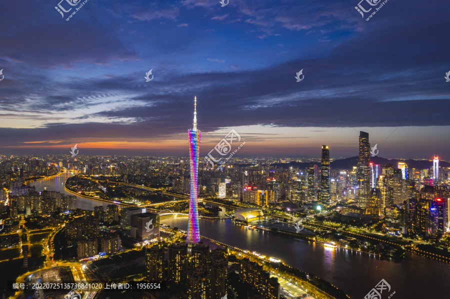 珠江新城夜景