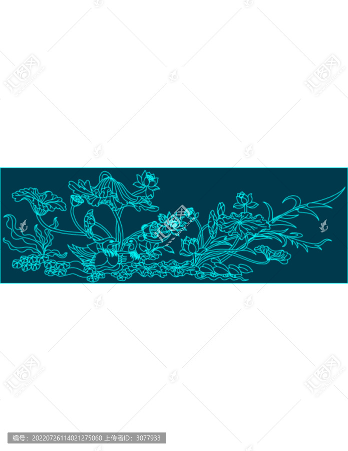 荷花鴛鴦圖