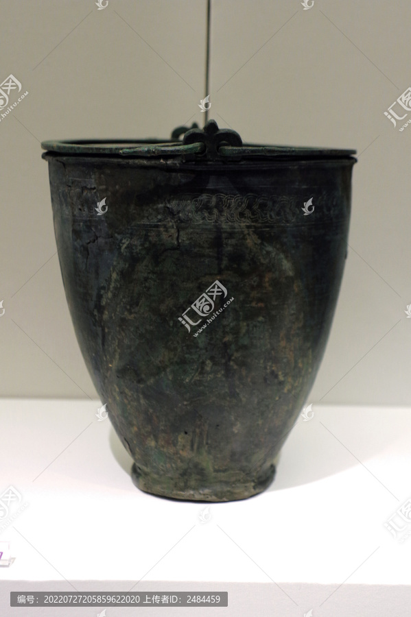 古罗马青铜桶