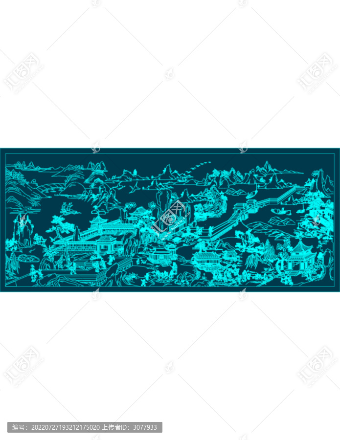 江南園林全景圖