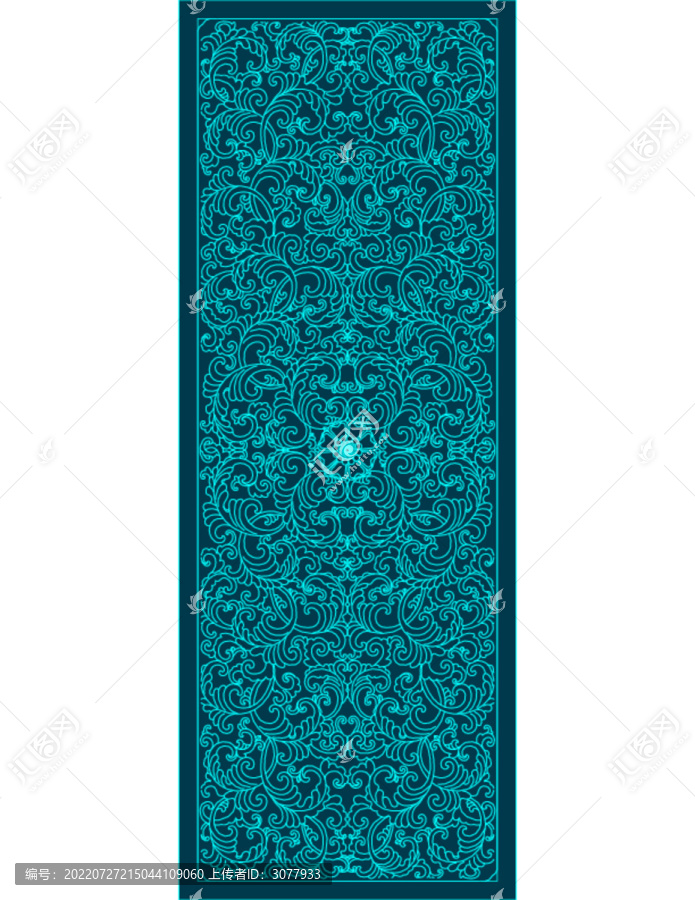 中式雕花圖案