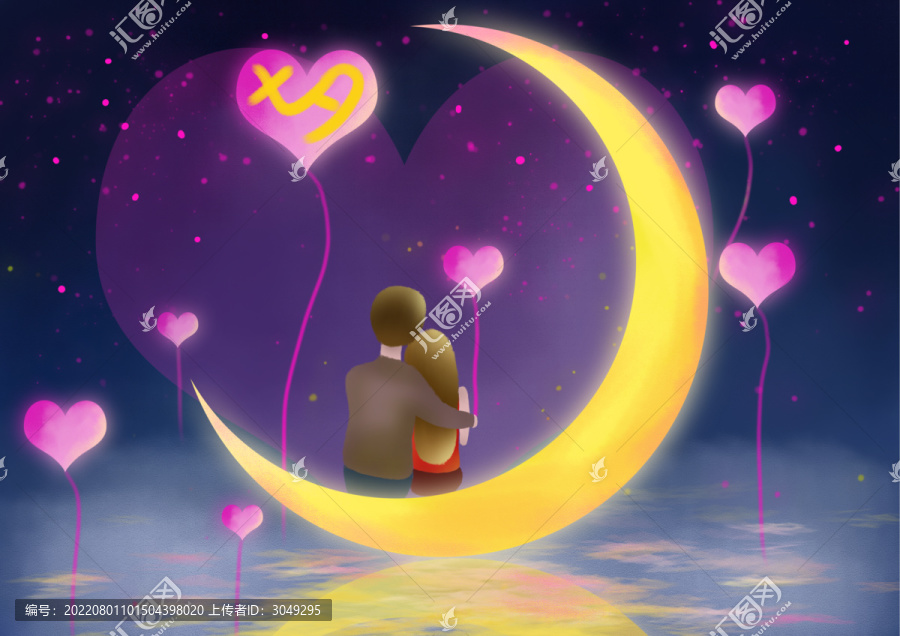 七夕插畫素材中國風(fēng)