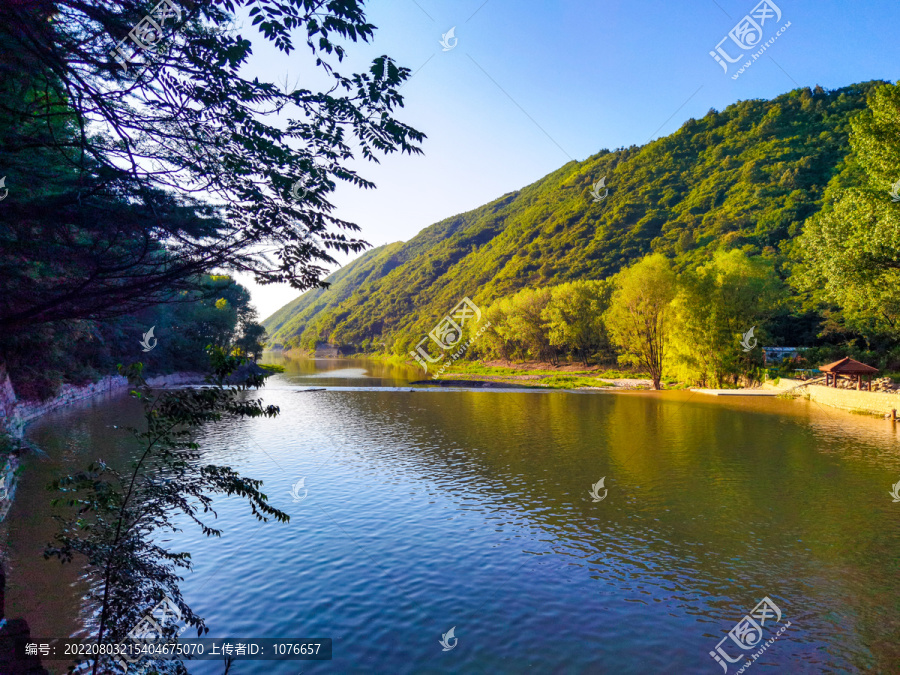 秦岭蓝田汤峪湖