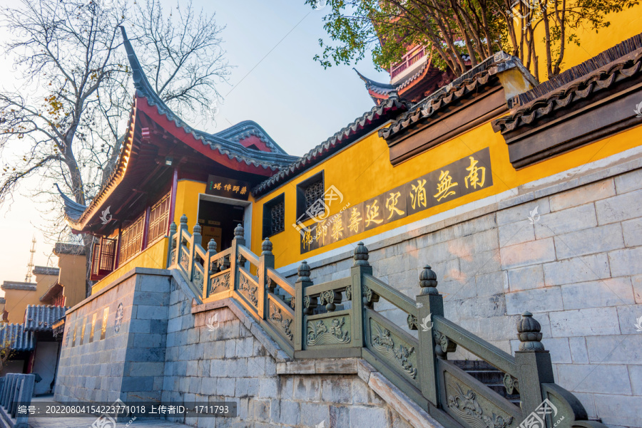 中国江苏南京古鸡鸣寺