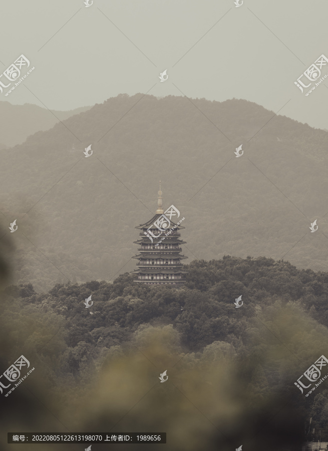 雷峰塔老照片