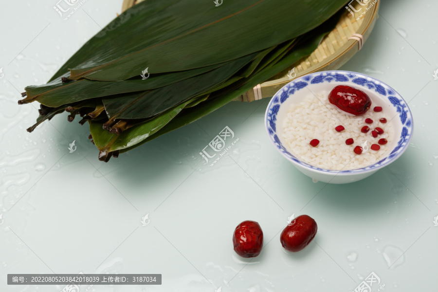 端午节美食粽子食材