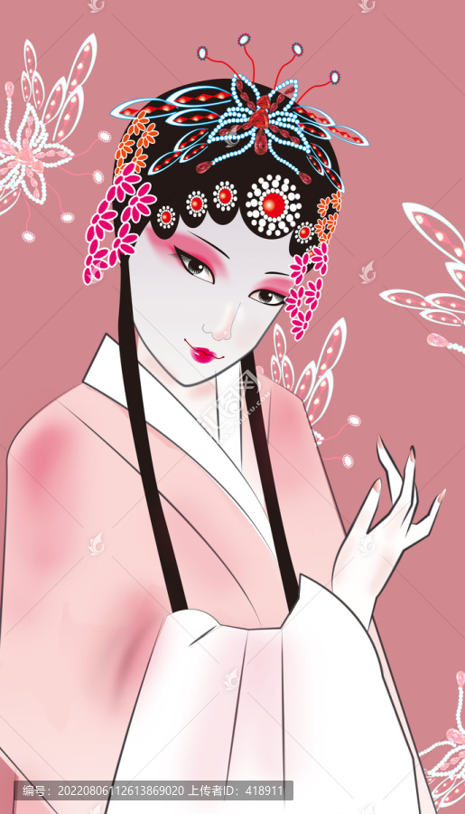 戲曲牡丹亭花旦