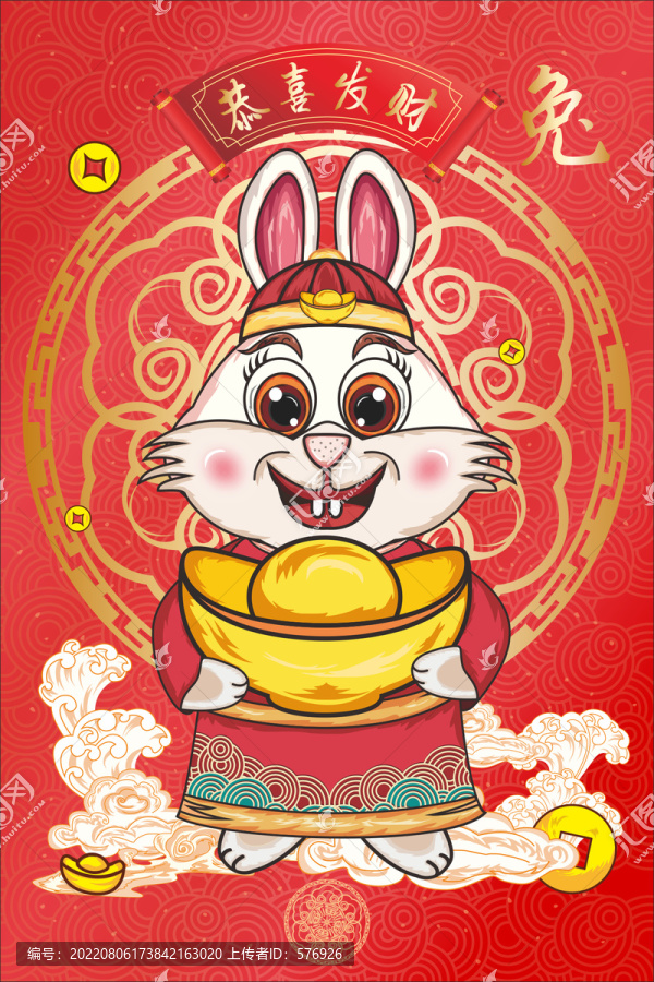 兔年卡通形象