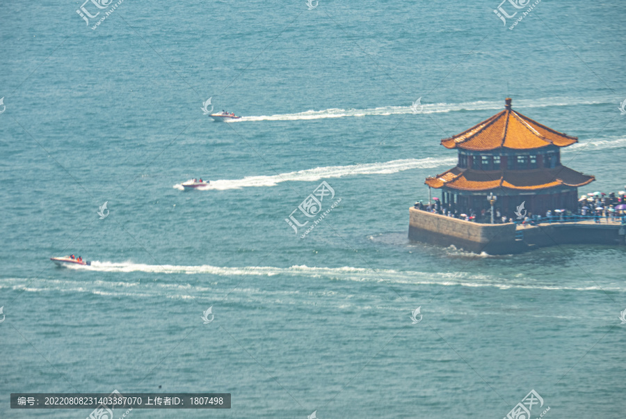 青岛滨海城市风光景点