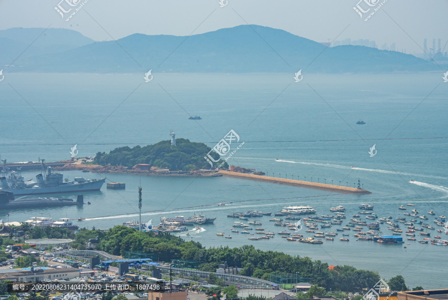 青岛滨海城市风光景点