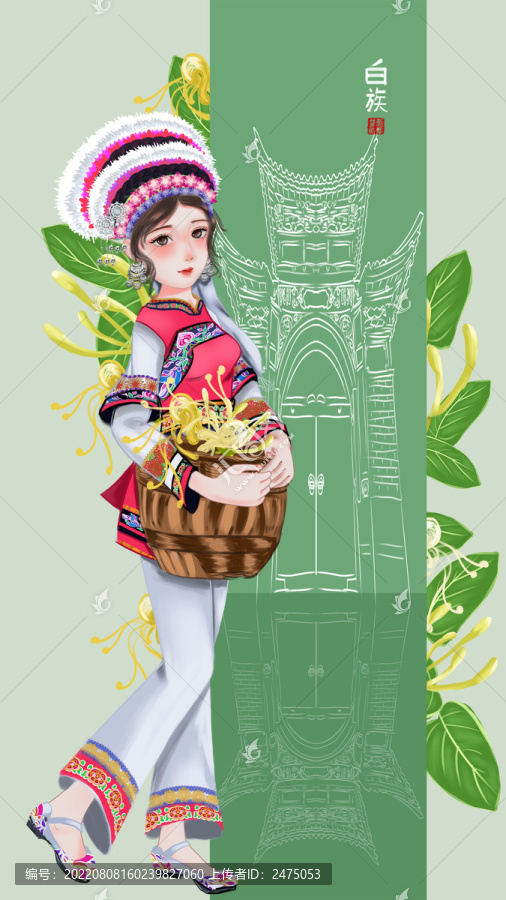 56個民族白族